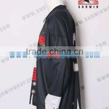 Factory Custom Service Cheap Custom Made Digital Sublimation Print Ice Hockey Jersey photo-2