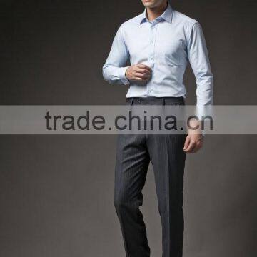 2014 Latest Style Cotton Mens Custom Dress Shirt, the Factory Price photo-4