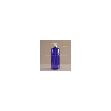 1000ml semi blue bottle with pump dispenser