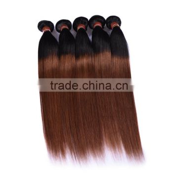 7A Ombre Hair Extensions 1B/30# Brazilian Virgin Hair Cheap Ombre Brazilian Hair Straight