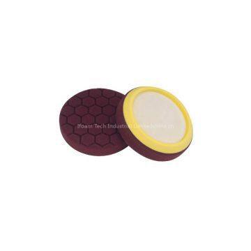 Ifoam 6 inch pockets polishing foam pad & compounding foampad for car auto rotary polisher