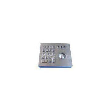 Rugged Weather proof industrial stand alone laser trackball mouse with numeric keypad