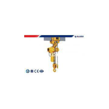 3Ton 5Ton Electrical wire rope hoist with Adjusted Lifting Speed low headroom electric hoist