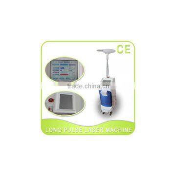 8'' true color touch screen long pulse nd yag laser hair removal spider veins removal