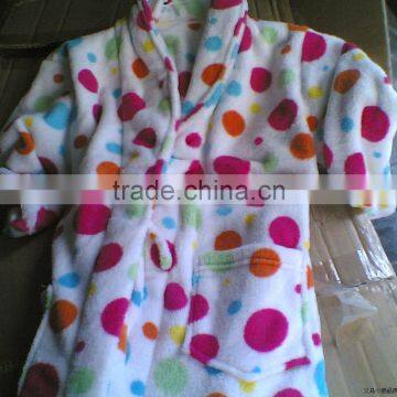 printed bath robe