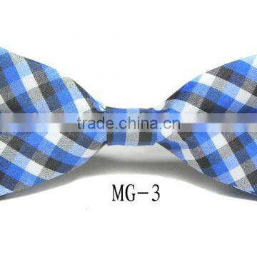 Cotton Checkered Children Kid Boy Toddler Baby Child Pre Tied Neck Bow Tie photo-4