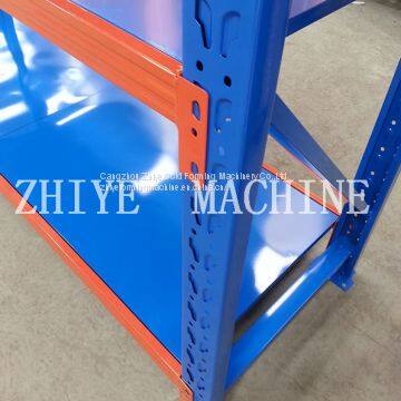 High Frequency Automatic Steel Shelf Roll Forming Machine Line photo-4