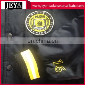 Wholesale bomber jacket with embroidery outdoor sport jacket