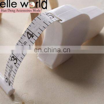 1.5M plastic round retracted PVC fabric waist body tape measure clothing measure