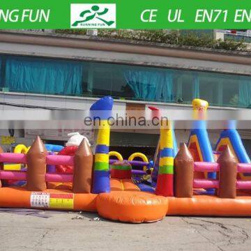 Commercial inflatable fun city, amusement park inflatable for sale