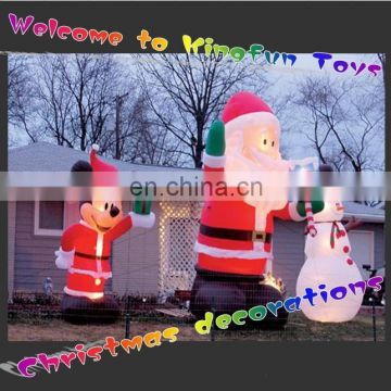 2015 LED Inflatable Santa Claus for New year