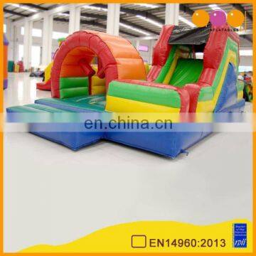 AOQI products top quality children inflatable obstacle course/interactive games