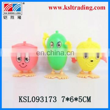 kids plastic wind up vegetable toy,cartoon toy