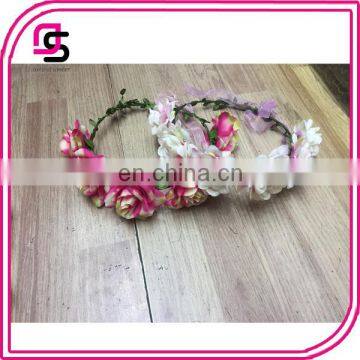 2017 fahsion hair accessories flower rose clip