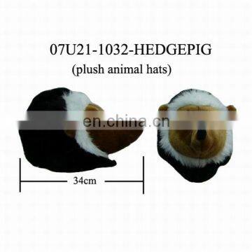 Plush Hedgepig shaped funny hat for party! BEST PRICE!