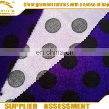 2016 Good Price KS Warp Kinitting Korea Velvet For Home Textile/Garments