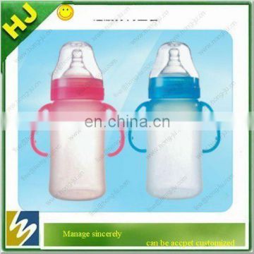 BPA free silicone baby bottle