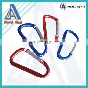 novelty oval Various sizes colors aluminum wholesale carabiner clips