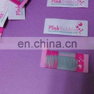Colorful Customized Cheap Damask Label