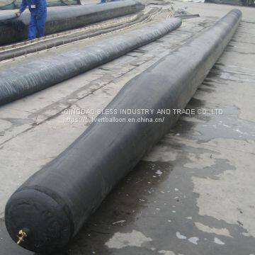 pneumatic tubular formworks used for casting culvert,gutter, inflatable rubber culvert balloon