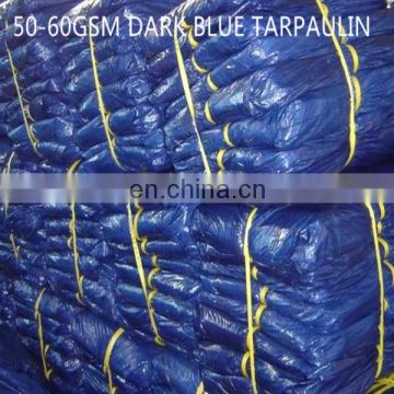 Rain season best choice one time use dark blue tarp