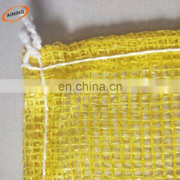 Alibaba hot sale oyster mesh bag with label