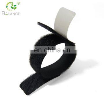 Back self adhesive hook loop coins