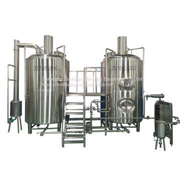 Hot sale 5bbl beer brewing equipment making machine mash system for ub bar restaurant