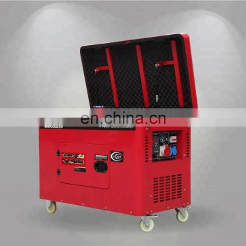 8kw 8kva air cooled single cylinder portable Silent Diesel Generator Set