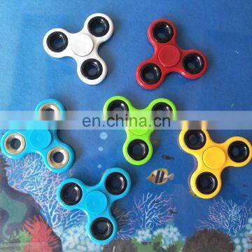Tip top three leaf gyro spinner finger toy relief creative toy