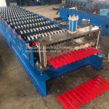 Corrugated Roll Forming Machinery Corrugated Roof Sheet Making Machine Corrugated Panel Machine photo-5