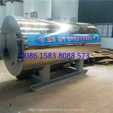 3t/H Industrial Horizontal Firetube LNG LPG Natural Gas Fired Steam Boiler for Brewery Plant photo-2