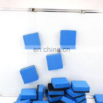 Smile Round EVA Felt Magnetic Mini Whiteboard Eraser photo-4