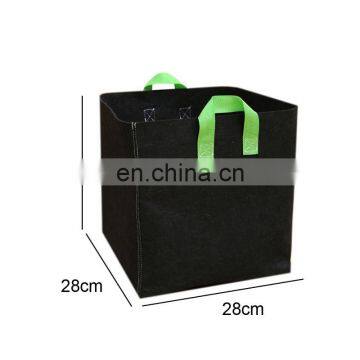 1/3 / 5 / 7 / 10 / 15 / 20 / 25 / 45 / 60 Gallon Square Felt Fabric Grow Bag for Trees and Flower photo-5