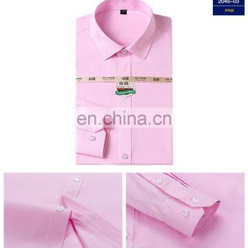 Long Sleeve Easy Care Business Formal Dress Casual Striped Dress Shirt for Men Pantone Sublimation Bag SHIRTS photo-2