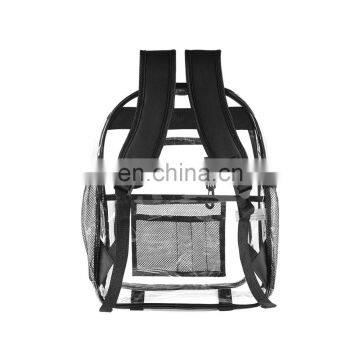 Amazon Hot Sell Daily See Through Clear PVC Backpack Transparent School Bag For Campus photo-5