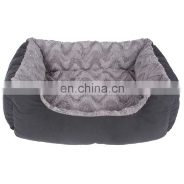 premium large medium personalized suede soft pvcashmere rose pattern dog bed