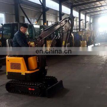 Cheap price small household 1 ton mini loader  excavator for sale