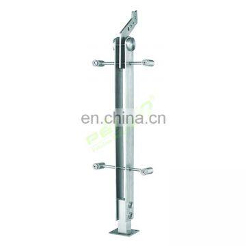 New Hot Inox Glass Railing Designs Stainless Steel Railing Systems For Balcony Wholesale in China photo-3