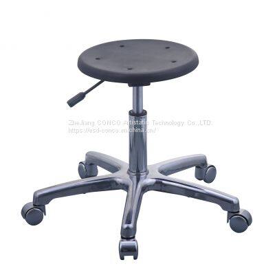 Antistatic PU Foam Molding  With Alloy Chair Base And Castor Adjustable Chairs