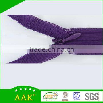 Apparel Zippers Korea for Clothing 3# Invisible Zippers With Water Drop Puller Quality Choice photo-2