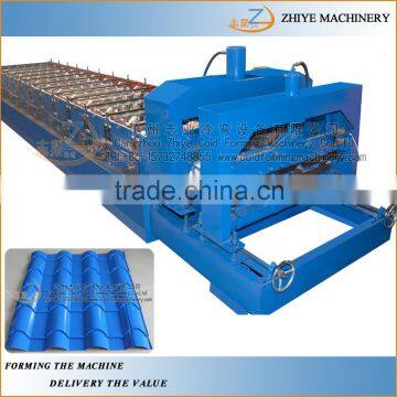 Metal Step Tiles Cold Rolling Forming Machine/Alibaba Express Glaizng Roofing Sheets Making Machine