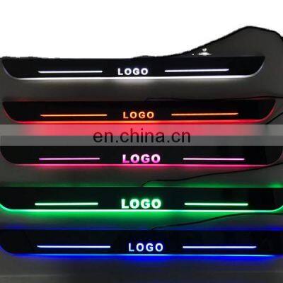 Led Door Sill Plate Strip for Audi A5 dynamic sequential style step light door decoration step