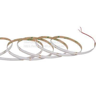 Dimmable dotsfree light dc24v 12v flexible RGB cct White led cob strip