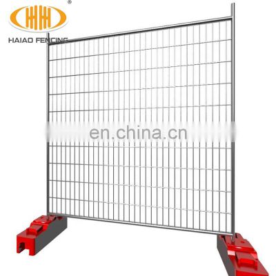 Anti-rust galvanized used Australia standard temporary fence panels for sale