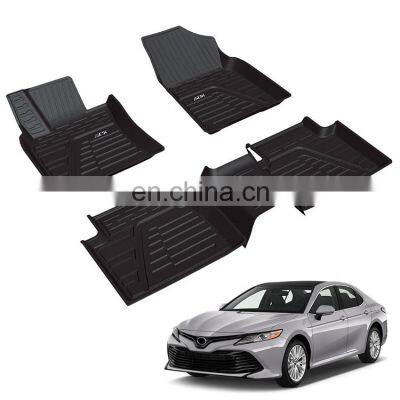 Heavy Duty Odorless Material Rubber Tpe Car Floor Mats For Toyota CAMRY 2019 2020