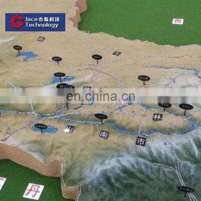 Ho Model 3d Modeling Topographic Sand Table Model photo-3