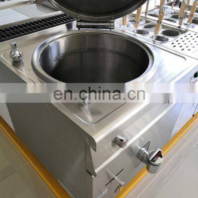 High Quality Industrial 100 Liters Electric Kitchen Cooking Milk Indirect Heating Boiler photo-3