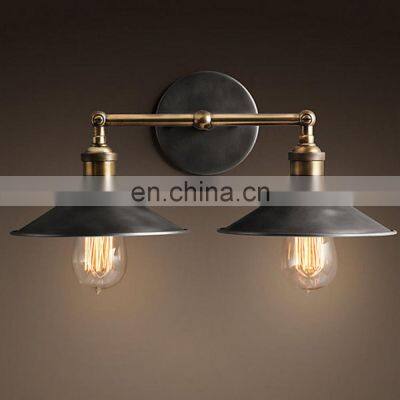 Double Head Retro Vintage Wall Lamp E27 Indoor Lighting