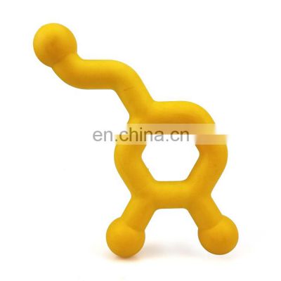 New design customized color molecular formula shape  source of happiness toy float fetch toy interactive toy for dog